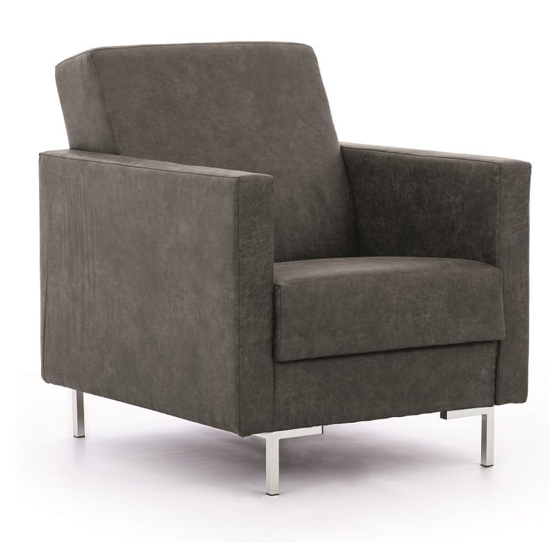 Fotel SOLVO A Do Salonu Pokoju Ciemny szary Manila dark grey nóżki chrom_2.jpg