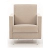 Fotel SOLVO A Do Salonu Pokoju Kremowy Modone 17031 Nóżki chrom_1.jpg