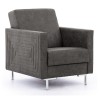 Fotel SOLVO B Do Salonu Pokoju Ciemny Szary Manila dark gray nóżki chrom.jpg