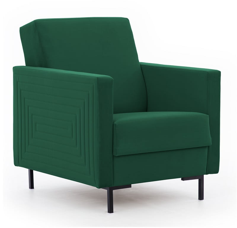 Fotel SOLVO B Do Salonu Pokoju Zielony Modone 17034 nóżki czarne.jpg