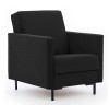 Fotel SOLVO B Do Salonu Pokoju Czarny Modone 17047 nózki czarne.jpg