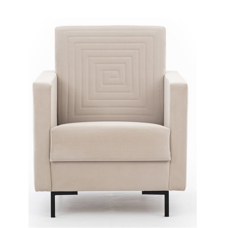 Fotel SOLVO C Do Salonu Pokoju Kremowy Modone 17031 nóżki czarne.jpg