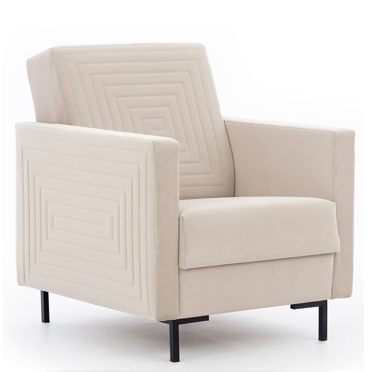 Fotel SOLVO C Do Salonu Pokoju Kremowy Modone 17031 nóżki czarne.jpg