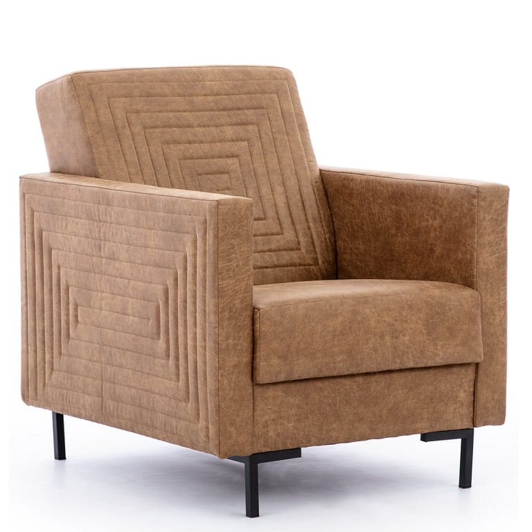 Fotel SOLVO C Do Salonu Pokoju Brązowy Manila camel nóżki czarne.jpg