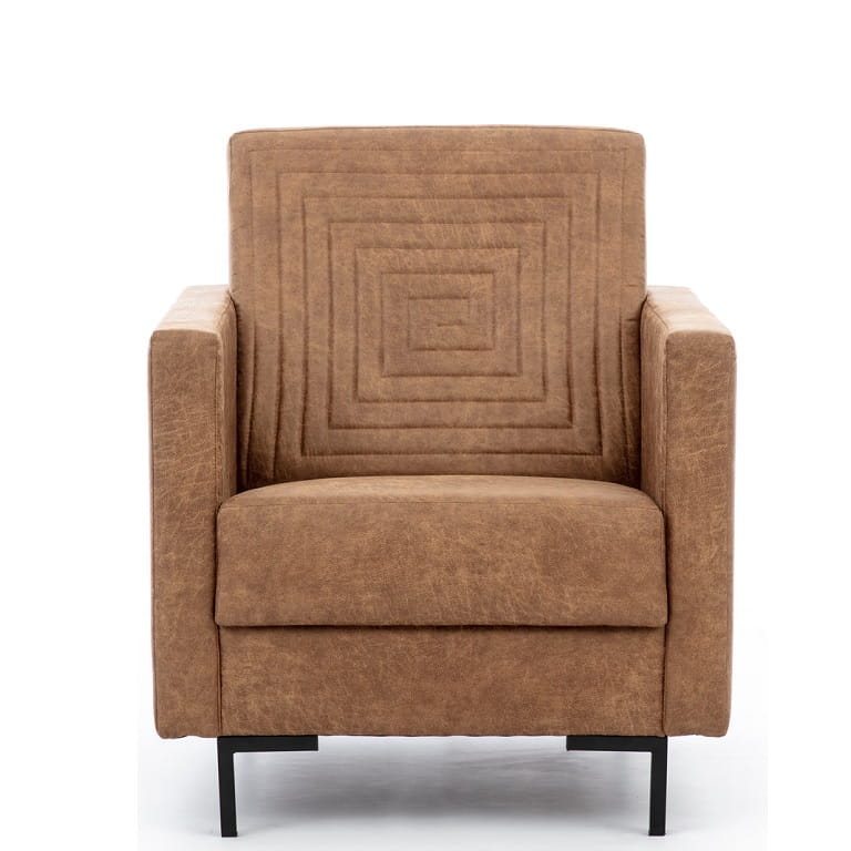 Fotel SOLVO C Do Salonu Pokoju Brązowy Manila camel nóżki czarne.jpg