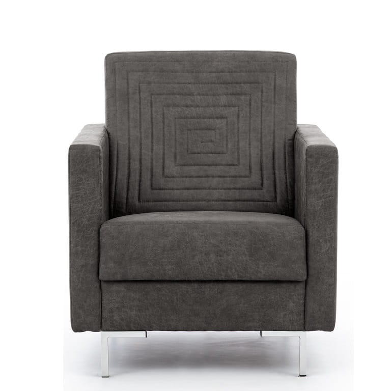 Fotel SOLVO C Do Salonu Pokoju Ciemny szary Manila dark gray nóżki chrom.jpg