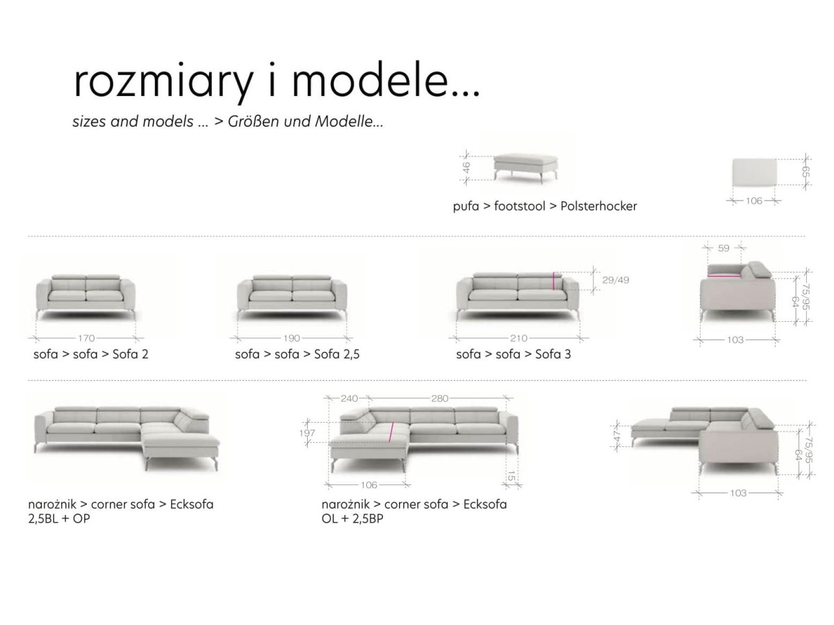Kolekcja Mebli Wypoczynkowych AREZZA
