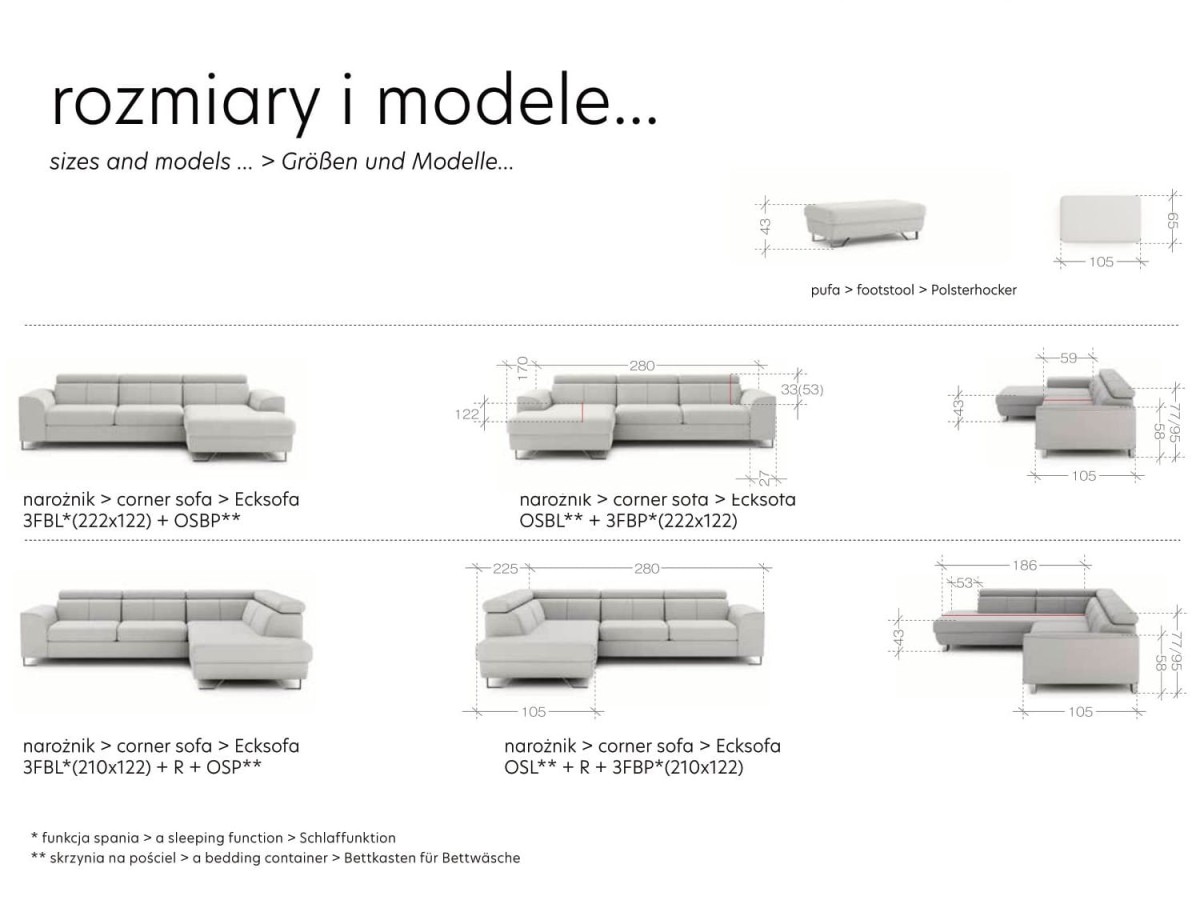 Kolekcja Mebli Wypoczynkowych ASTI