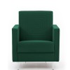Fotel SOLVO C Do Salonu Pokoju Zielony Modone 17034 nóżki chrom.jpg
