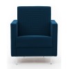 Fotel SOLVO C Do Salonu Pokoju Granatowy Modone 17038 nóżki chrom.jpg