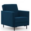 Fotel SOLVO C Do Salonu Pokoju Granatowy Modone 17038 nóżki czarne.jpg