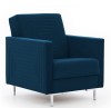 Fotel SOLVO C Do Salonu Pokoju Granatowy Modone 17038 nóżki chrom.jpg