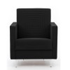 Fotel SOLVO C Do Salonu Pokoju Czarny Modone 17047 nóżki chrom.jpg