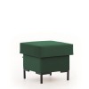 Pufa Solvo A Zielona Modone 17034 nóżki chrom.jpg