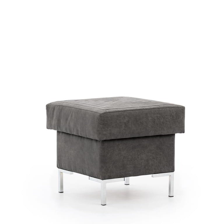Pufa SOLVO B Do Salonu Pokoju Ciemny szary Manila dark grey nóżki chrom.jpg