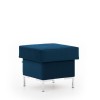 Pufa SOLVO B Pojemnik Granatowa Modone 17038 nóżki chrom.jpg