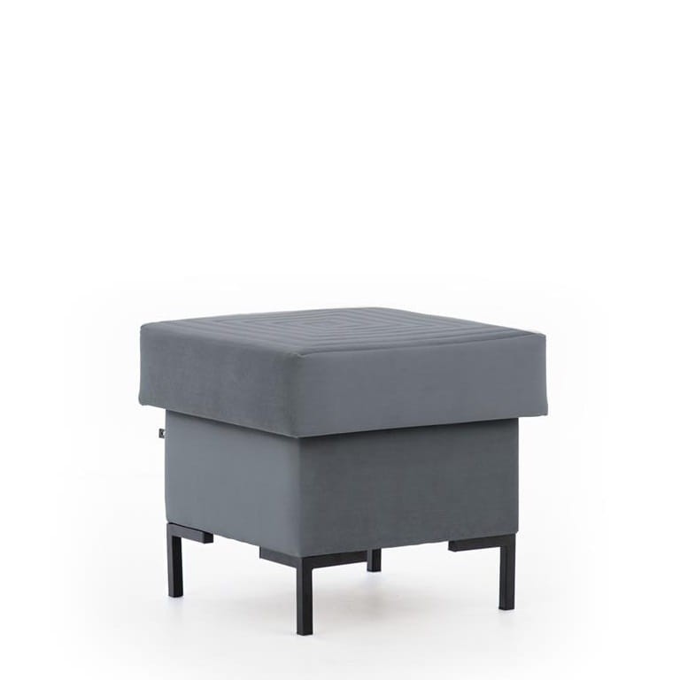 Pufa SOLVO B Pojemnik szara Modone 17046 nóżki czarne.jpg