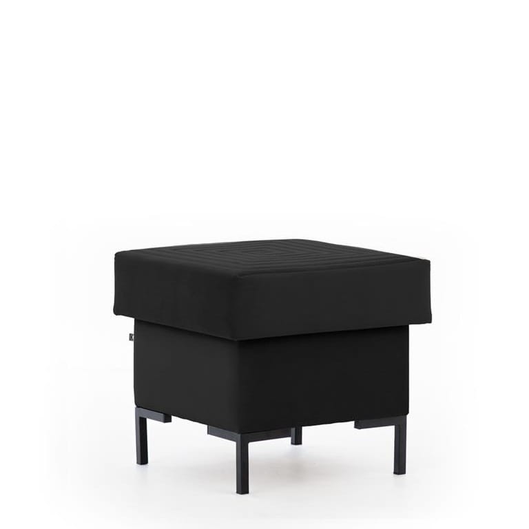 Pufa SOLVO B Do Salonu Pokoju Czarna Modone 17047 nóżki czarne.jpg