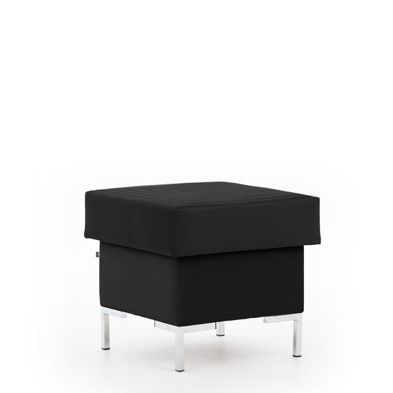 Pufa SOLVO B Pojemnik Czarna Modone 17047 nóżki chrom.jpg