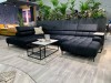 Narożnik PLAZA XL U Nowoczesny Do Salonu Pokoju Duży Styl LOFT Elektryczna Regulacja Siedziska Funkcja Relax Przesuwne Oparcie Czarny.jpg