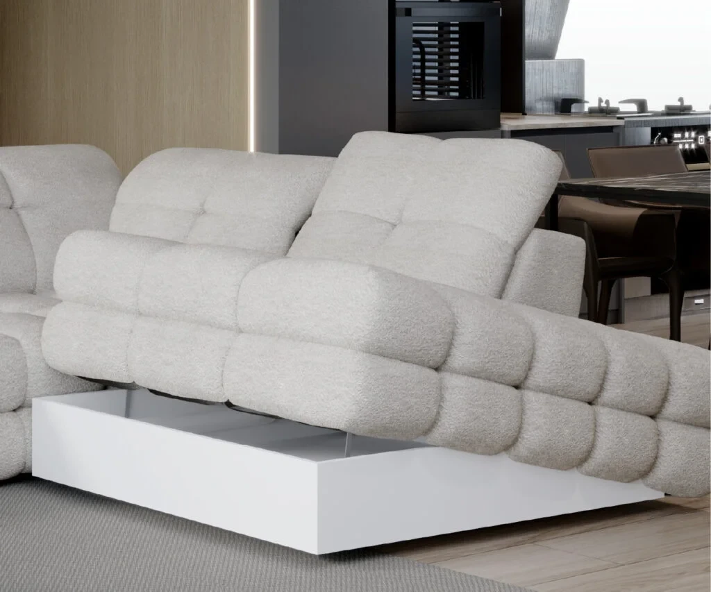 Narożnik TOLO XL Tkanina Anthology 1 Bucla Bukla Boucle Pojemnik Na Pościel.webp