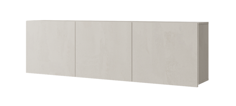 Szafka wisząca TEEN FLEX szerokość 150 cm silk flou TF9SF Nowoczesna Przestronny Pojemny Półki Książki