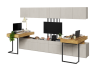 Zestaw mebli TFS6B TEEN FLEX TF 06 06 08 08 09 09 14 Nowoczesny Zestaw Komfort Meble Młodzieżowe Półki Książki