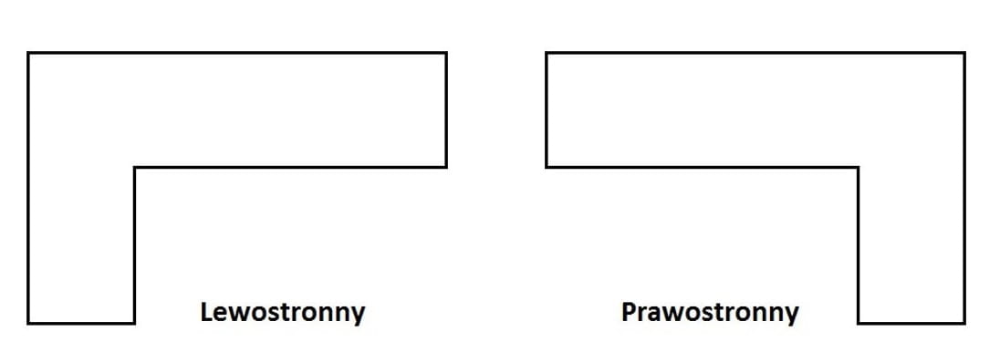 Narożnik MASSIMO II Do Salonu Rozkładany Regulowany Zagłówek Strona Narożnika