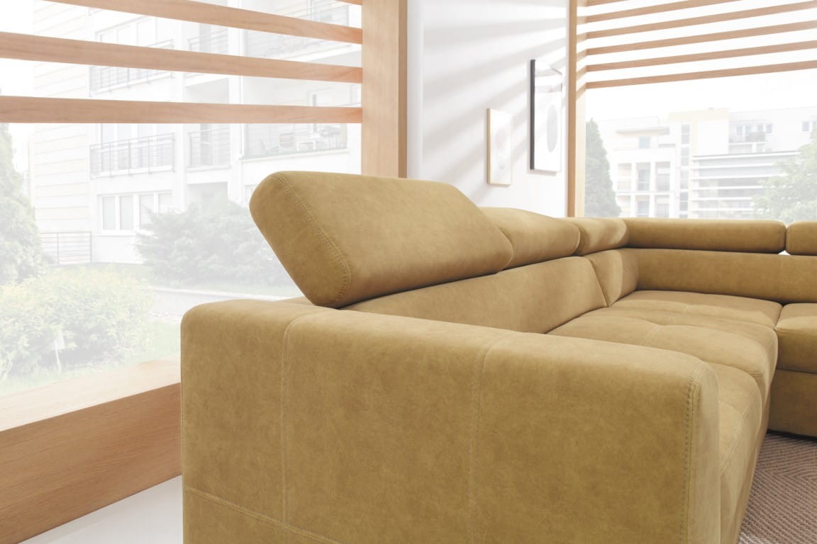 Narożnik NEST II  Regulowany Zagłówek