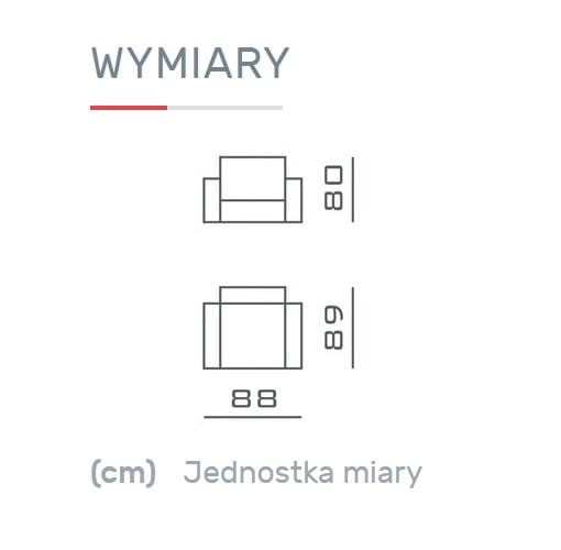 Fotel LIVIA Do Salonu Pokoju Wypoczynkowy Wymiary