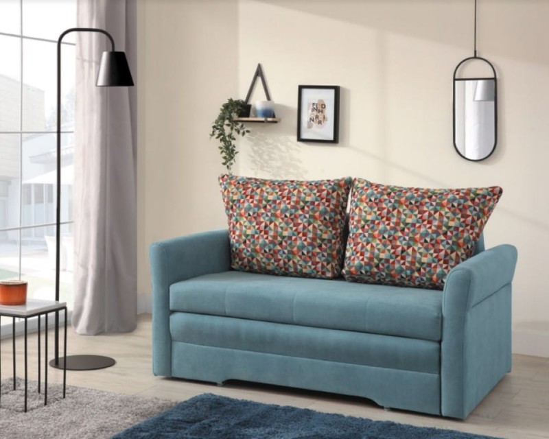 Kanapa CITY Do Salonu Pokoju Rozkładana Amerykanka Sofa 2-osobowa