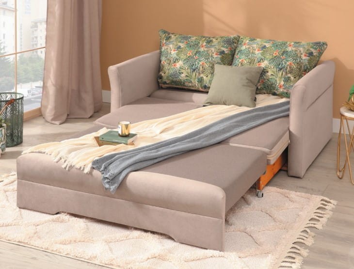 Kanapa CITY Do Salonu Pokoju Rozkładana Amerykanka Sofa 2-osobowa