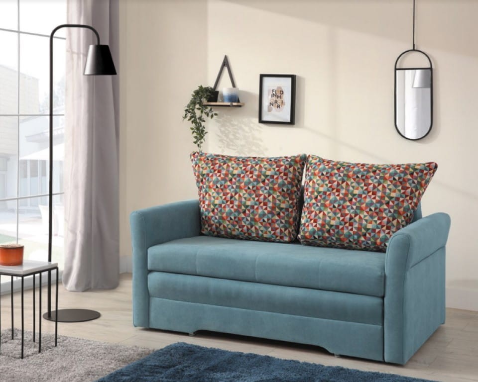 Kanapa CITY Do Salonu Pokoju Rozkładana Amerykanka Sofa 2-osobowa