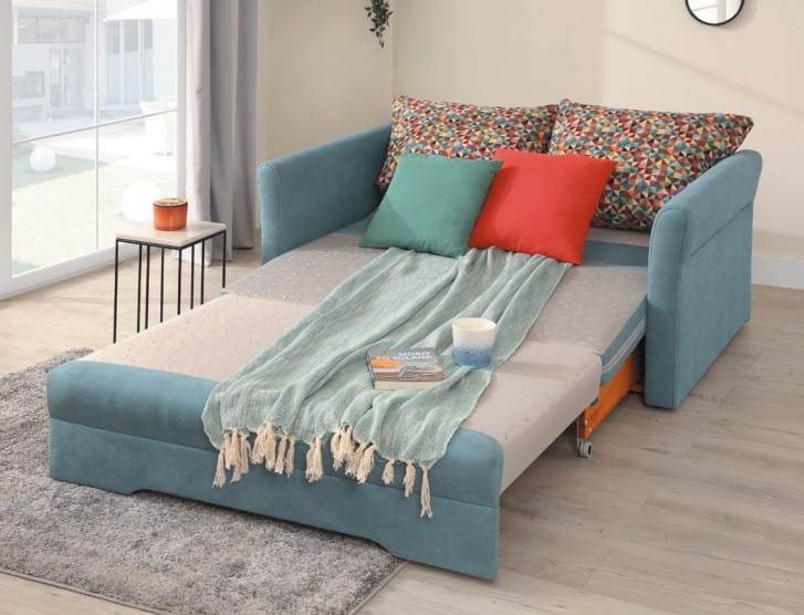 Kanapa CITY Do Salonu Pokoju Rozkładana Amerykanka Sofa 2-osobowa