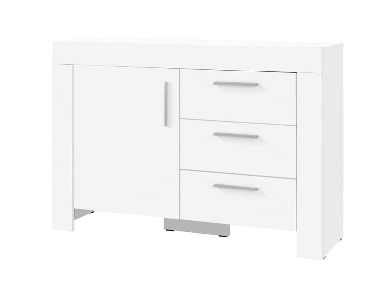 Komoda CEZAR szerokość 120 cm biały 11