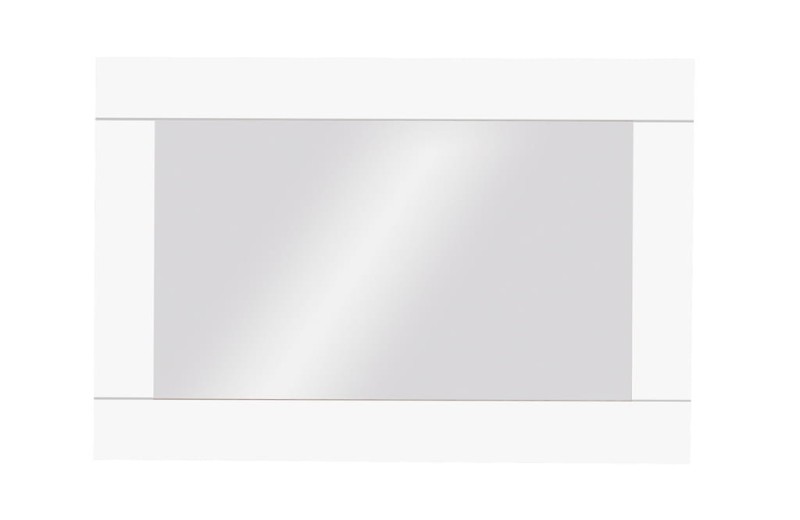 Lustro CEZAR szerokość 100 cm biały 20 Nowoczesna Do Sypialni Pojemna Półki Biała