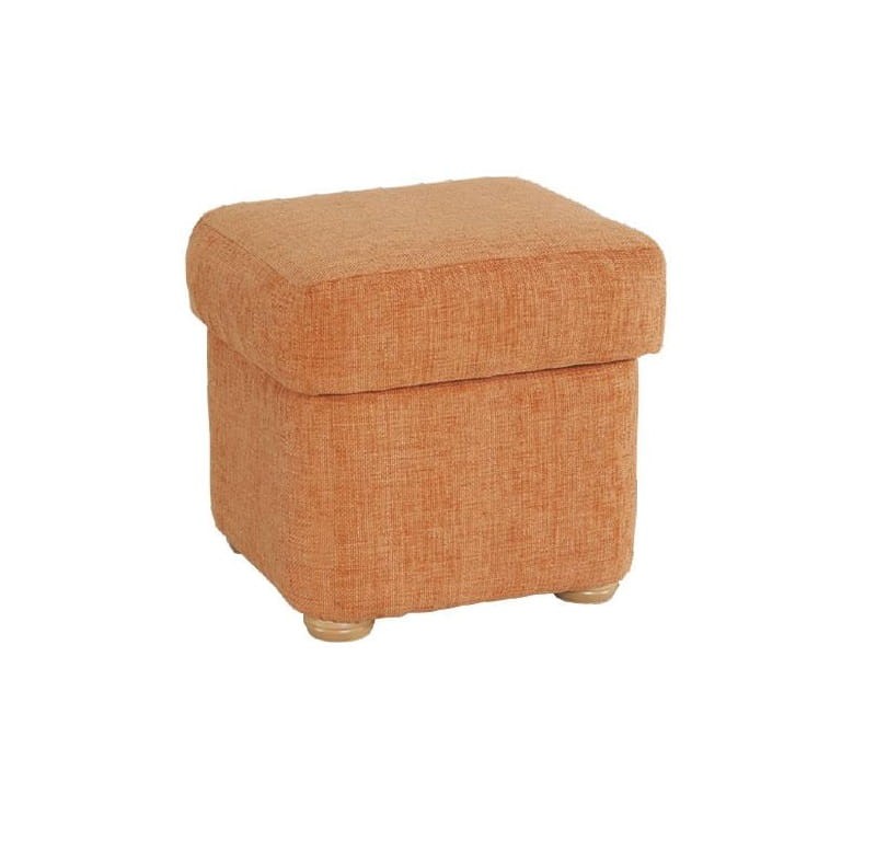 Pufa OLA Do Salonu Pokoju Z Pojemnikiem Kwadratowa