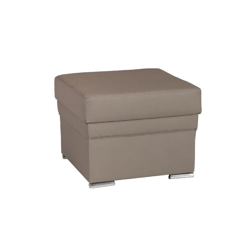 Pufa TOSCA MAŁA 57 x 57 cm Do Salonu Pokoju Nowoczesna Podnóże