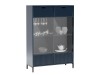 Witryna Niska Szeroka STYLE LS 8 Ryflowany Front Granatowa Indigo Wieszak Na Kieliszki.jpg