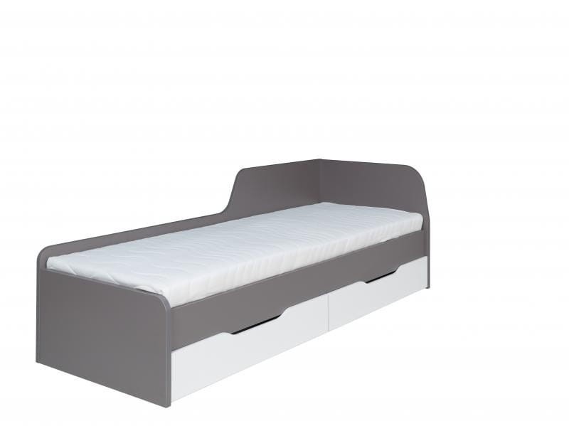 Łóżko z szufladami ZONDA Z22 80 x 200 cm Pojedyncze Młodzieżowe