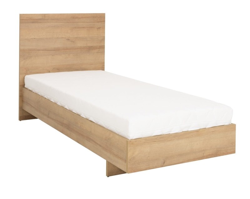 Łóżko Pojedyncze NOMA N07 80 x 200 Jednoosobowe Młodzieżowe