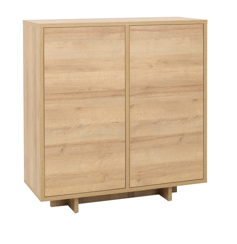 Sypialnia NOMA 160 x 200 Komoda Łóżko Toaletka Dąb Riviera Komoda N02