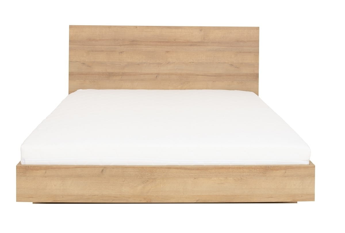 Sypialnia NOMA 160 x 200 Komoda Łóżko Toaletka Dąb Riviera Łóżko N08