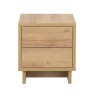 Sypialnia NOMA 160 x 200 Komoda Łóżko Toaletka Dąb Riviera Szafka nocna N09