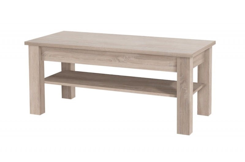 Stół kawowy CEZAR szerokość 110 cm sonoma 19 Nowoczesna Do Salonu Dąb Sonoma