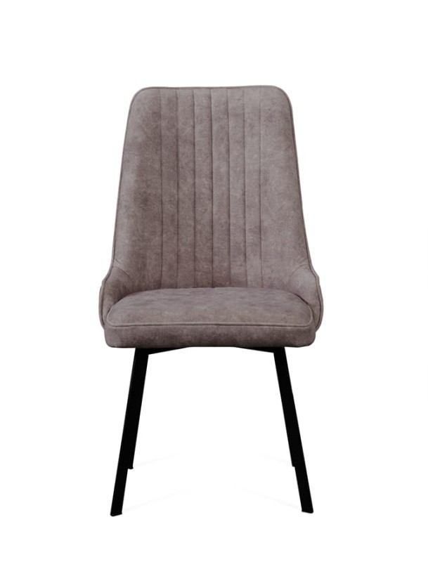 Krzesło tapicerowane ENZO KR6 szerokość 57 cm ciemny róż Nowoczesne Do Salonu Komfort Wygodna Jakość Prostota