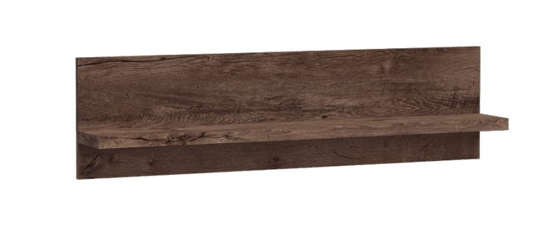 Półka wisząca szerokość 120 cm INDIANAPOLIS I11 Jesion ciemny Do Salonu Do Pokoju Dziennego Nowoczesny Styl Funkcjonalna Wysoka Jakoś