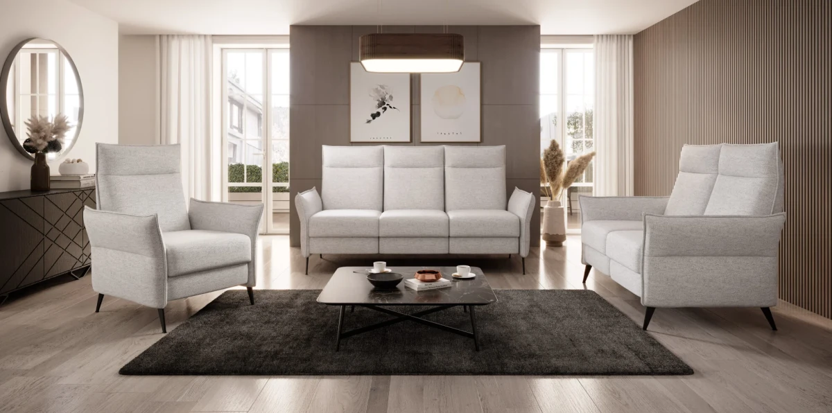Zestaw Xavi 3 2 1 Tkanina Modesto 492 Fotel Sofa Kanapa Wersal.webp