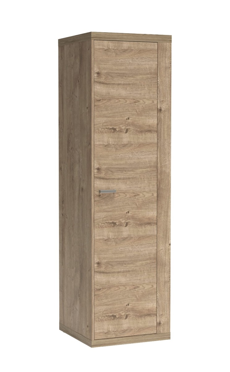 Szafa na ubrania N2 szerokość 57 cm NATURAL Ribbeck Do Pokoju Dziennego Nowoczesny Styl Funkcjonalna Wysoka Jakość