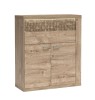 Komoda N6 szerokość 102 cm NATURAL Ribbeck Do Pokoju Dziennego Nowoczesny Boho Styl Funkcjonalna Wysoka Jakość